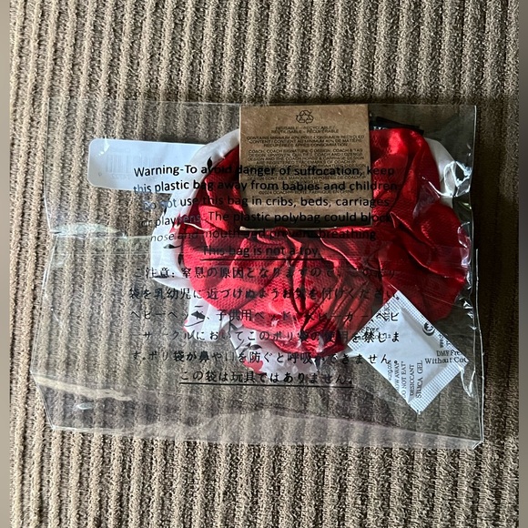 Coach Signature Boardwalk Floral Print Hair Ties Pack nwt in packaging - Picture 4 of 4